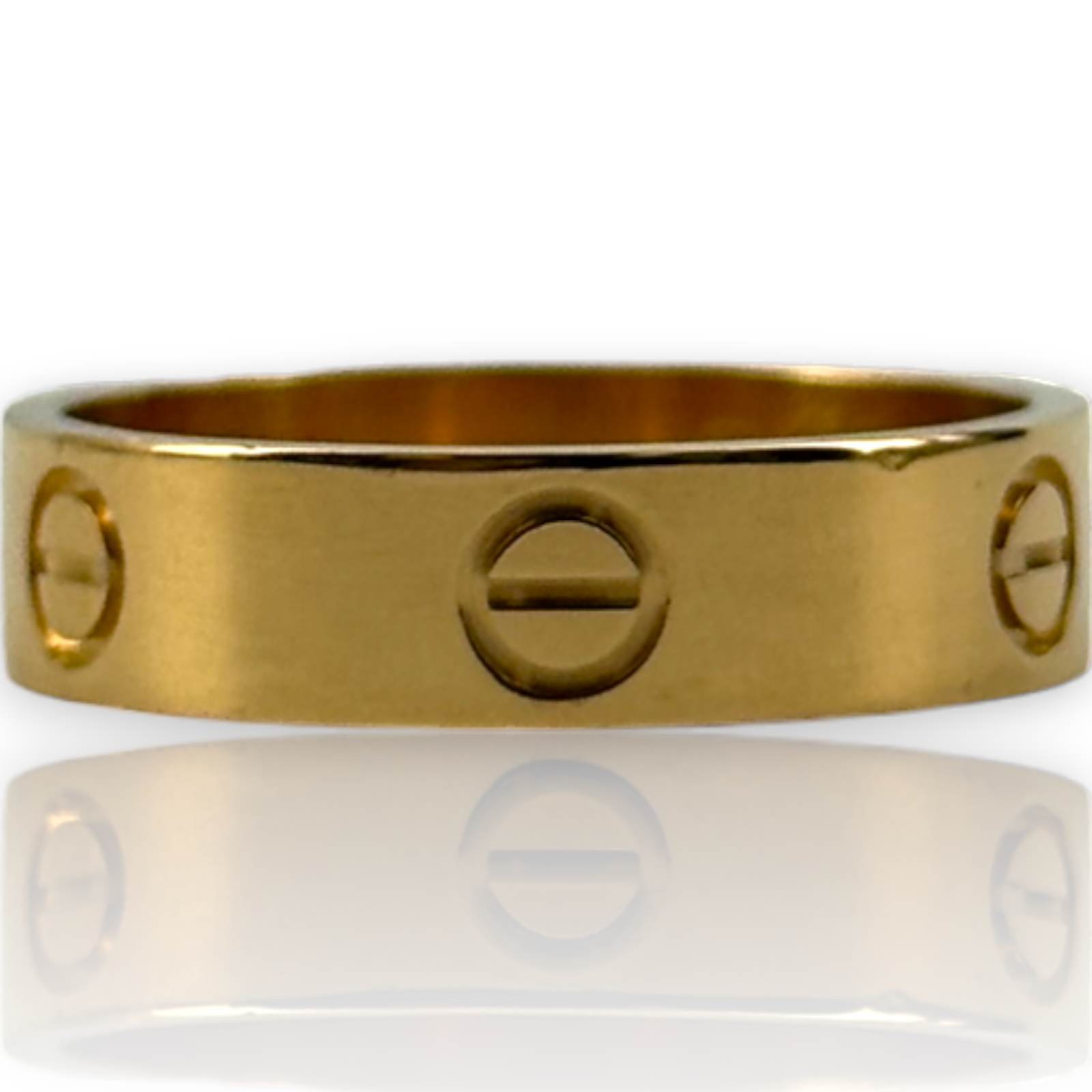 Cartier 18kt 750 Yellow Gold Love Band Wedding Size 62 – GEM