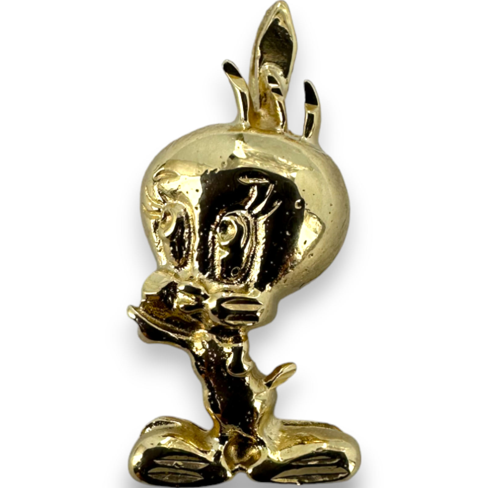 Warner Bros Tweety Bird Loony Tunes 14KT 585 Yellow Gold Charm 