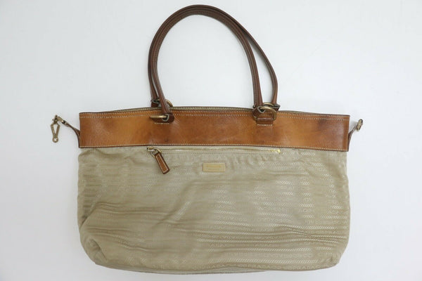 Prada Leather Handbag BR2093 | Paisley | Sabbio (Sand) | With Authenticity Card