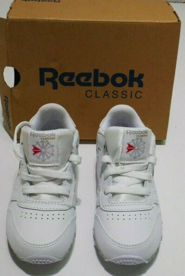 Reebok Classic Leather 059503 White Toddler Sneakers Sizes US Size 8 EUR 24.5