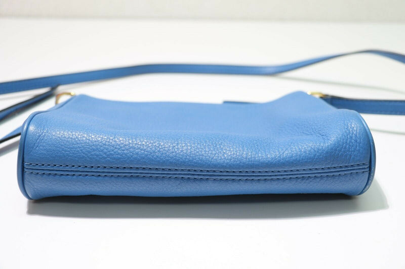 Marc Jacobs: Empire City Leather Crossbody - Blue
