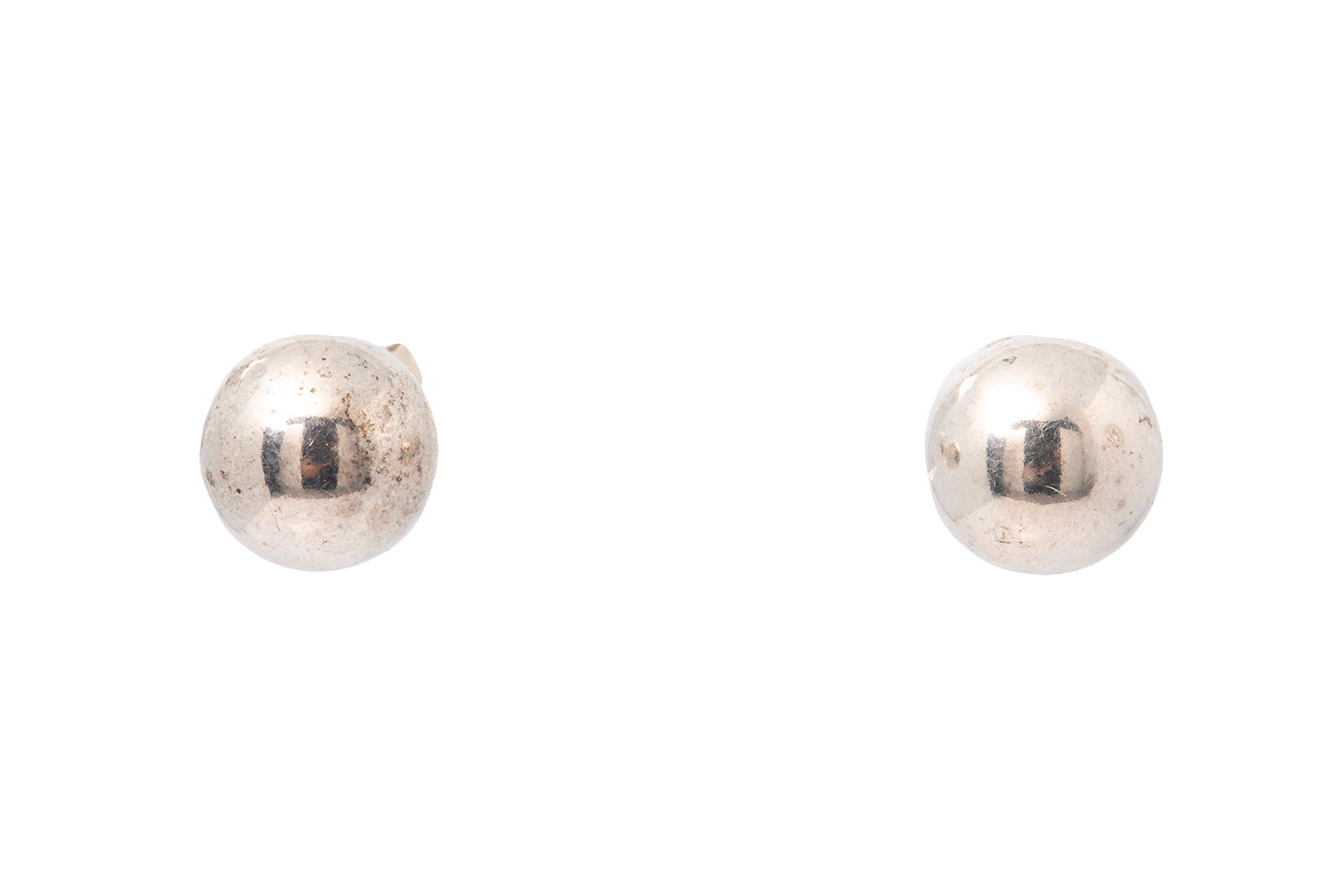 Tiffany Co Classic Ball Bead Sterling Silver 925 Stud Earring