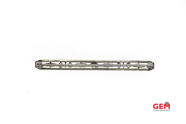 Sterling Silver 925 Brooch Lapel Pin
