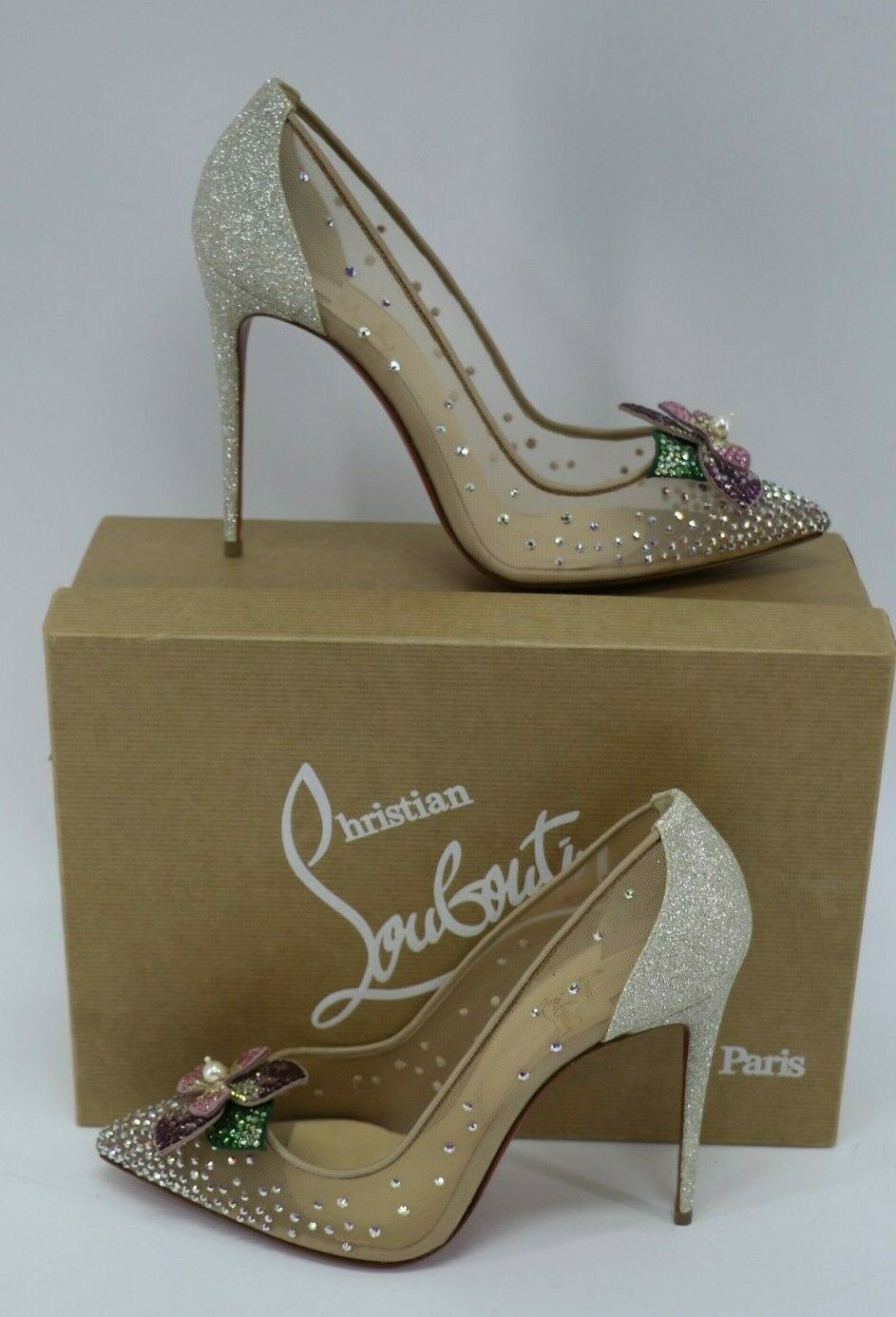 Christian louboutin crystal pumps sale