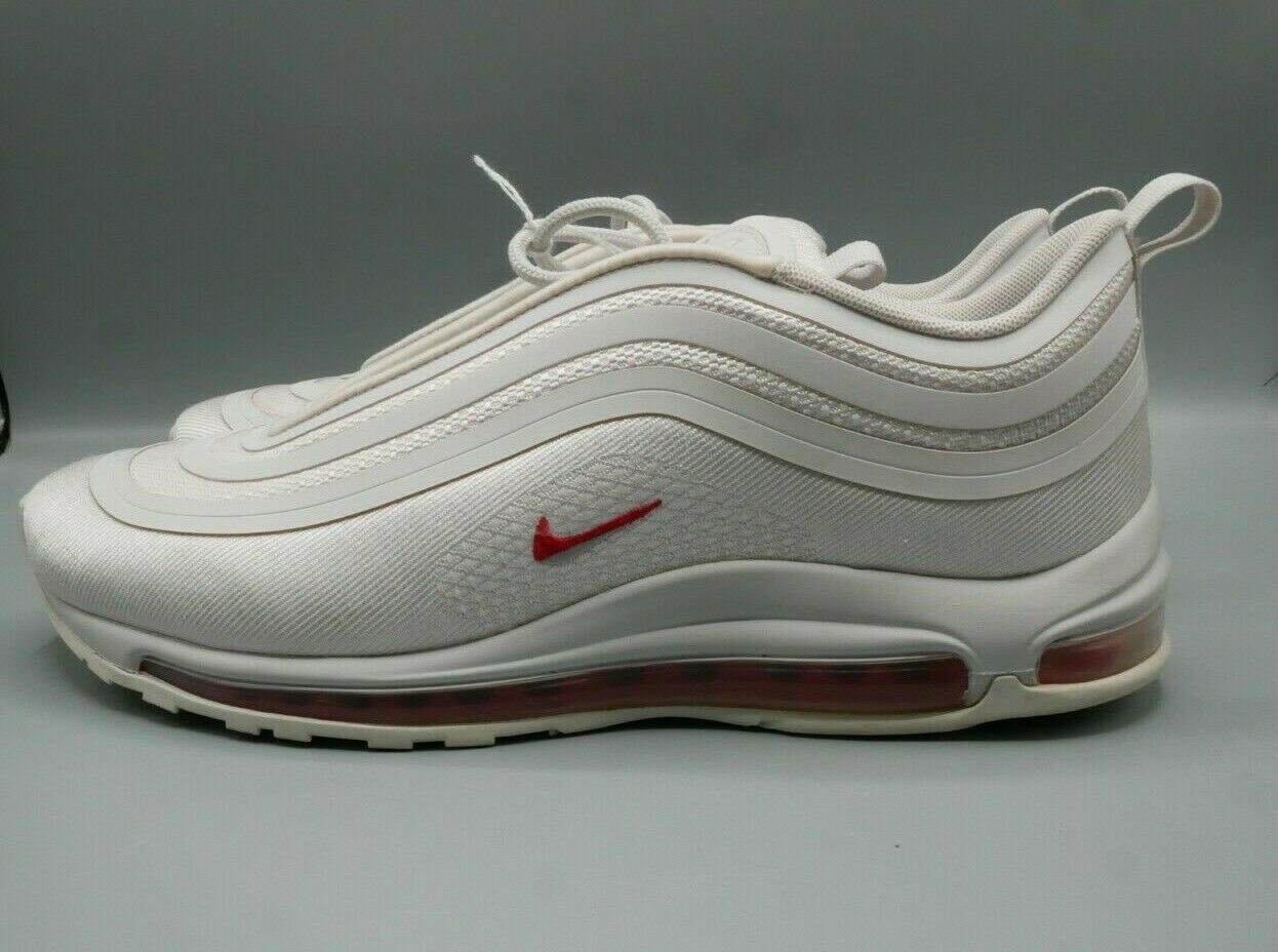 Nike Air Max 97 Ultra 17 Grey University Red AH9947-002 Sz 10.5 E –