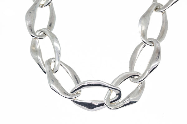 Tiffany & Co. Elsa Peretti 28" Aegean Sterling 925 Silver Necklace