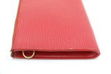 Louis Vuitton Epi Leather Red Pochette AR1004