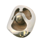 Vintage c.1960 Signed Sigi Pineda Modernist Clam Pin/Brooch Made in Taxco Mexico