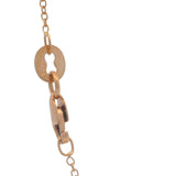 LeVian Solid 14kt Rose Gold Smoky Quartz and Diamond Ribbon Pendant