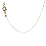 Vintage 1930s Solid 14kt Yellow Gold Amethyst and Freshwater Pearl Drop Pendant 19.75" Necklace