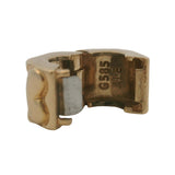 Pandora Retired Solid 14k Yellow Gold Hearts Love Clip Spacer Charm
