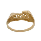 Vintage Solid 14kt Yellow Gold 9mm "Love" Word Ring Size 9.5