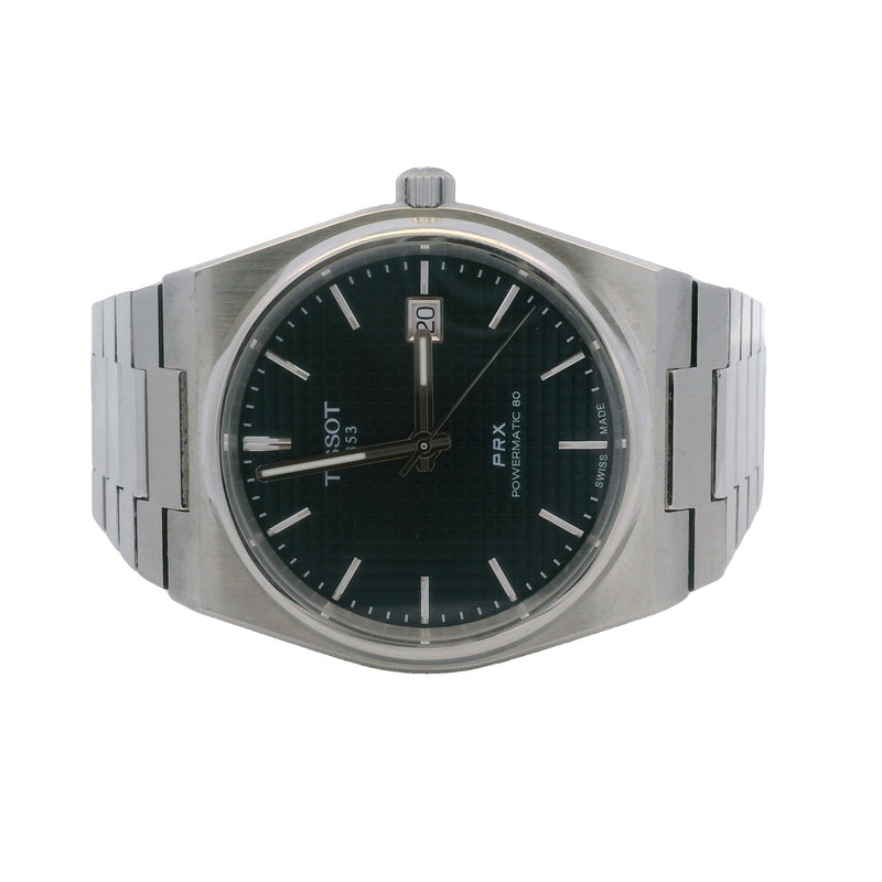 Tissot PRX Powermatic 80 T137407A 40mm Blue Dial Steel Watch