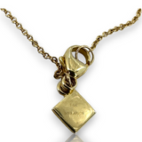 Personalized Diamond Initial "B" Pendant Necklace 14KT 585 Yellow Gold
