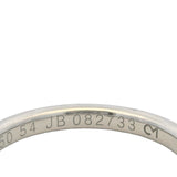 Van Cleef & Arpels Solid 950 Platinum 2.5mm Comfort Wedding Band Size 7