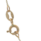 Vintage Dyadema Italian Solid 9kt Yellow Gold Star Pendant Necklace with Diamond