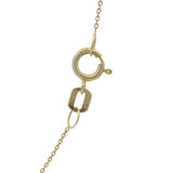 Turkish Solid 14kt Yellow Gold Thin Dainty 16" Cable Chain Necklace