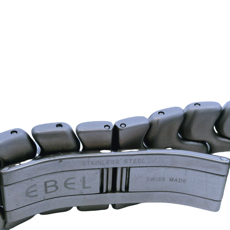 Ebel Sportwave E6187631 36mm Stainless Steel 18kt Yellow Gold Quartz Watch