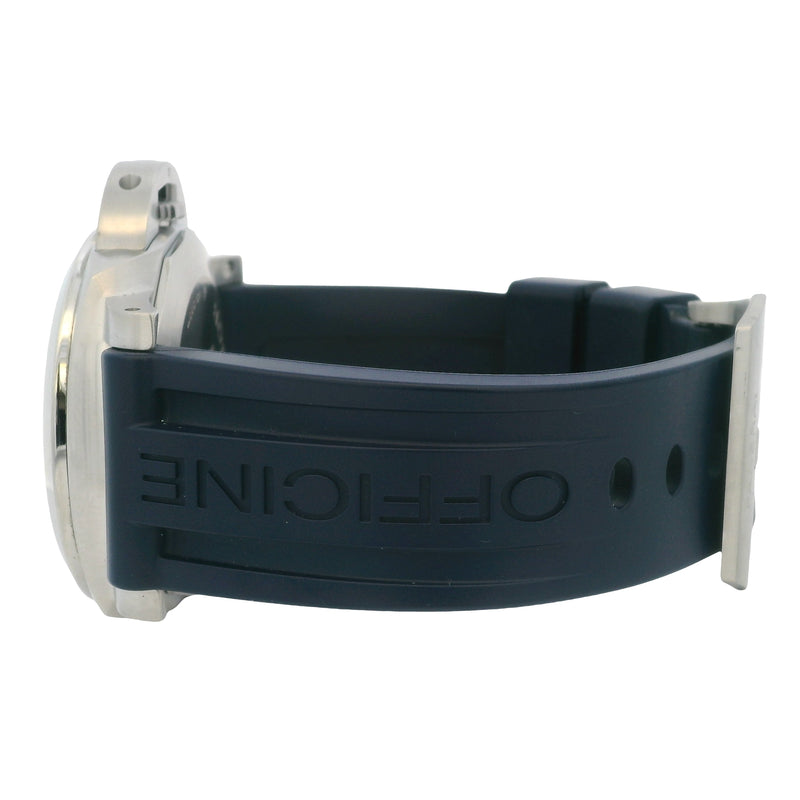 Panerai Luminor Marina PAM03313 2022 Blue Dial Steel Watch 44mm Box & Papers