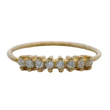 14kt Yellow Gold Nose Ring and CZ Cubic Zirconia 11mm Nose Ring