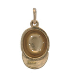 Vintage Solid 14kt Yellow Gold Baseball Cap Hat Dangle Charm