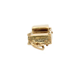 Vintage Solid 14kt Yellow Gold Cadillac Series 62 Car Vehicle Charm