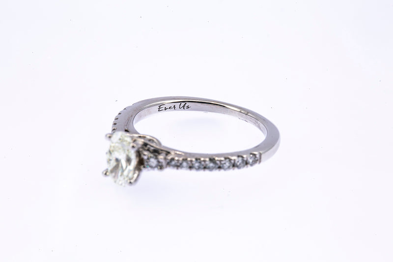 Kay Ever Us Collection Diamond 5/8 CT TW 14K 585 White Gold Engagement Ring Sz 5
