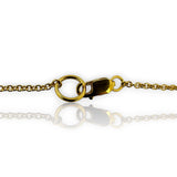 SMC Solid 14kt YG Adjustable 16-18" Chain with Center Jump Ring for Pendants and Charms