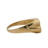Vintage Solid 14kt Yellow Gold 9mm "Love" Word Ring Size 9.5