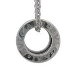 Bulgari Bvlgari Solid 18kt White Gold Classic Spring B.zero1 16" Necklace Made in Italy