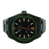 Rolex Oyster Perpetual Milgauss PVD 116400 40MM Watch For Parts Repair