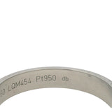 Cartier 1895 Solid 950 Platinum 4mm Wide Wedding Band Stackable Ring Size 9.25