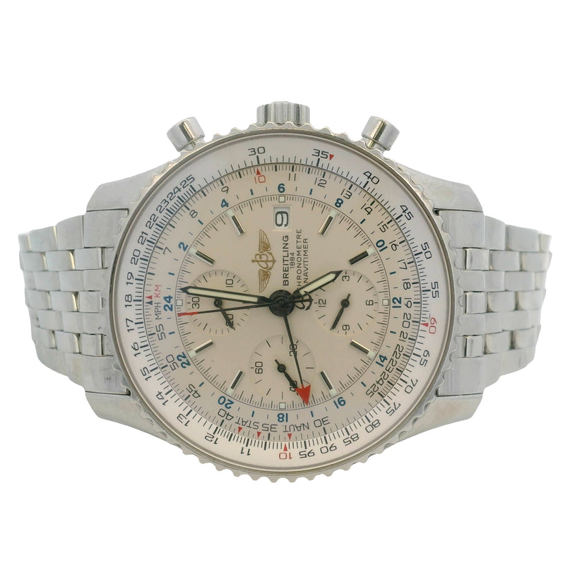 Breitling Navitimer A24322 46mm 2011 Stainless Steel Watch