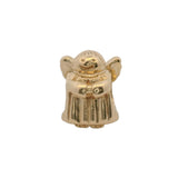 Pandora Retired Solid 14kt Yellow Gold Angel of Hope Bead Spacer Charm