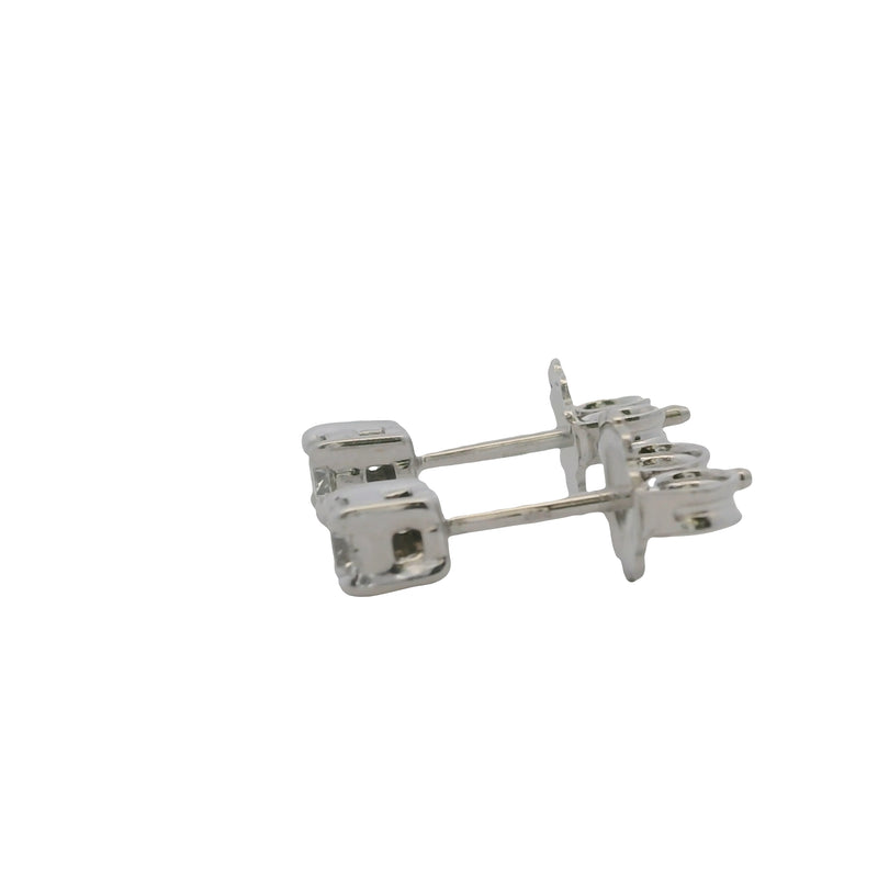 Swarovski 14kt White Gold Lab Created Diamond 0.30ctw Stud Earrings