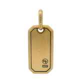 Vintage Rare David Yurman 18kt Yellow Gold 1.35ctw Diamond Roman Amulet Pendant