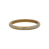 Antique 1939 Platinum 18kt Yellow Gold To My Darling Wife 2 Tone Band Ring Sz 7