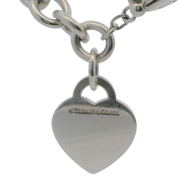 Vintage Tiffany & Co Please Return To Tiffany New York 17.5" Thick Chain Toggle Necklace