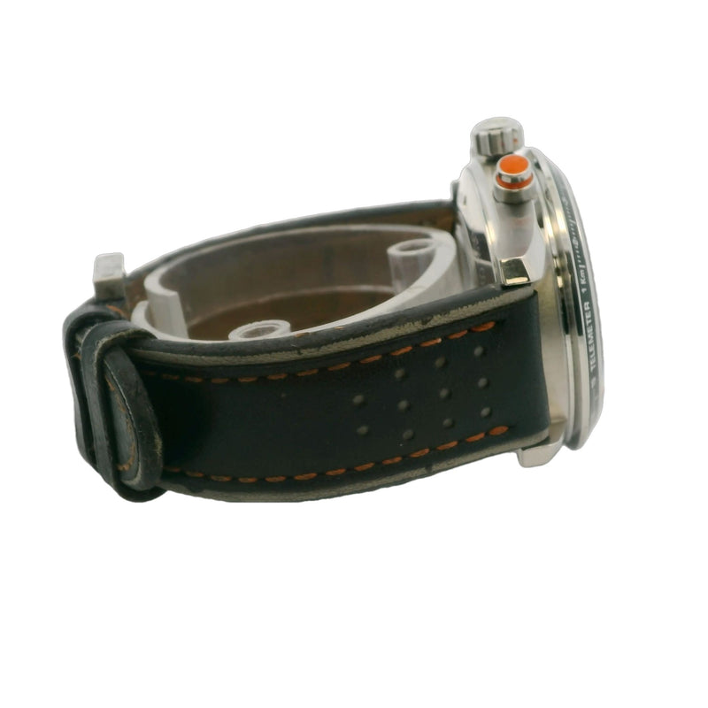 Ball Storm Chaser Pro CM3090C 42mm Steel Leather Chronograph Watch