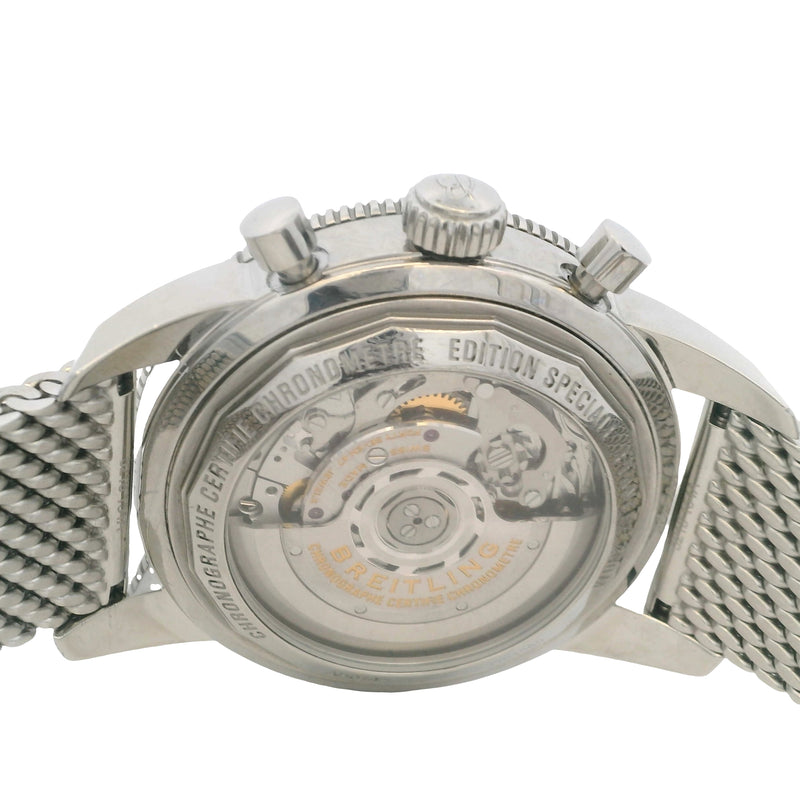 Breitling Superocean Heritage II AB0162 Silver Dial Watch 2018 COA