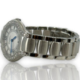 Ebel Beluga 9258N2s Diamond 30mm Silver Dial Stainless Steel Watch