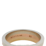 Vintage Tiffany & Co Trinity Solid Tri-Tone 14kt Gold 6.5mm Band Ring Size 6