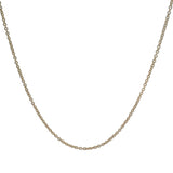 Tiffany & Co Solid 18kt Rose Gold T Two Open Horizontal Bar Diamond 18" Necklace Made in Italy