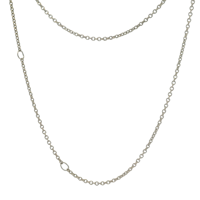 Pandora 925 Sterling Silver and CZ Loving Hearts Open Heart Pendant Necklace 18"