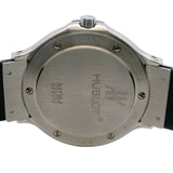 Hublot Classic MDM Diamond Blue Dial Stainless Steel 28mm 1401.1 Watch