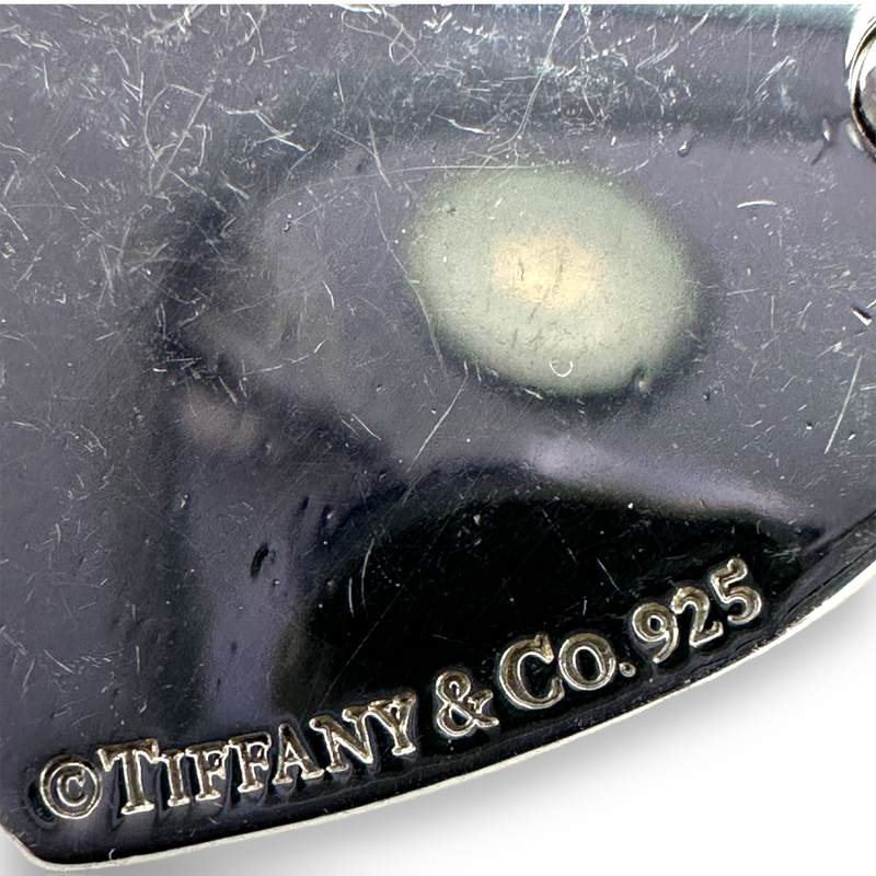 Tiffany & Co Return to Heart Tag Charm Pendant 925 Sterling Silver 7"