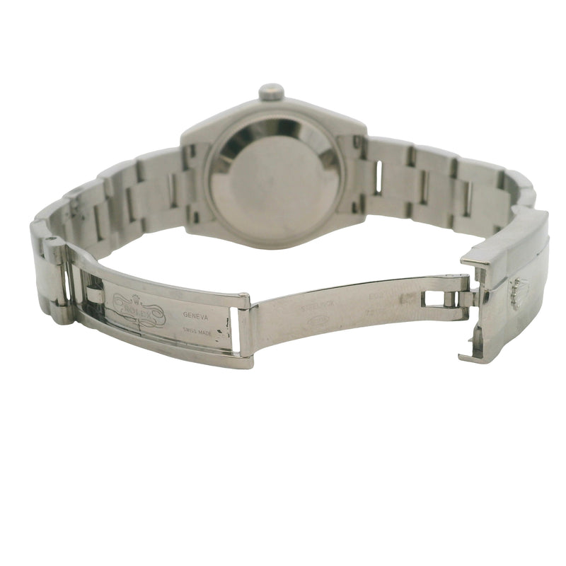 Rolex 178240 Midsize Datejust White Dial Steel Watch 2006