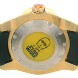 Invicta Star Wars C-3PO 26521 52mm Gold Dial Rubber Watch Ltd. 0382/1977 W/ Box