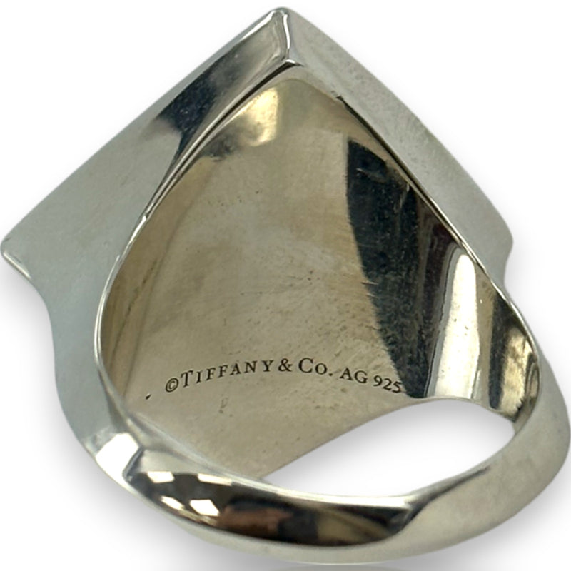 Tiffany & CO Signed RARE Out Of Retirement Collection Collaboration with Dover Street Market 925 Sterling Silver Pyramid Size 8 Ring
