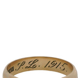 Wood & Sons 1915 14kt Yellow Gold 4.6mm Wedding Band Size 8.5